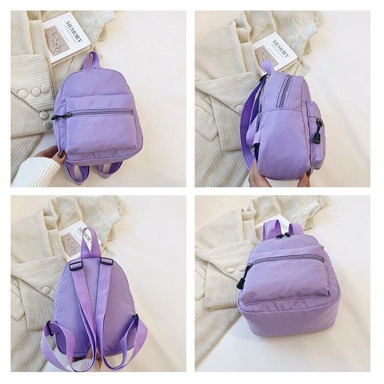 Backpack Women Small Travel Bagpack Student School Bag Girls Back Pack Woman
