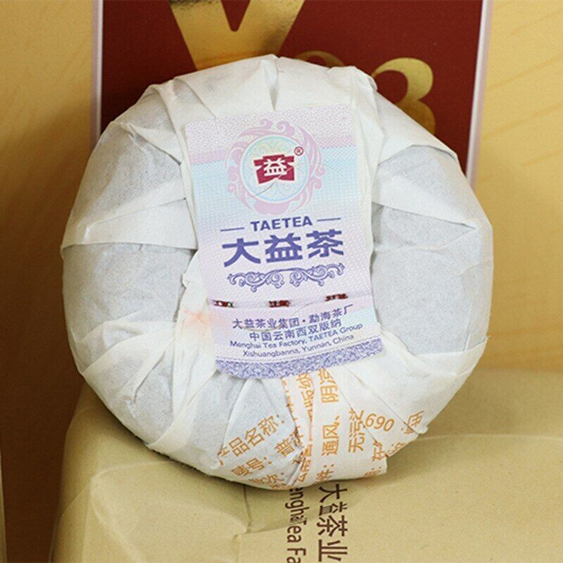 2018 Dayi V93 Yunnan Menghai TAETEA Pu-erh Chinese Pu'er Tea Tuo Cha Ripe Puer