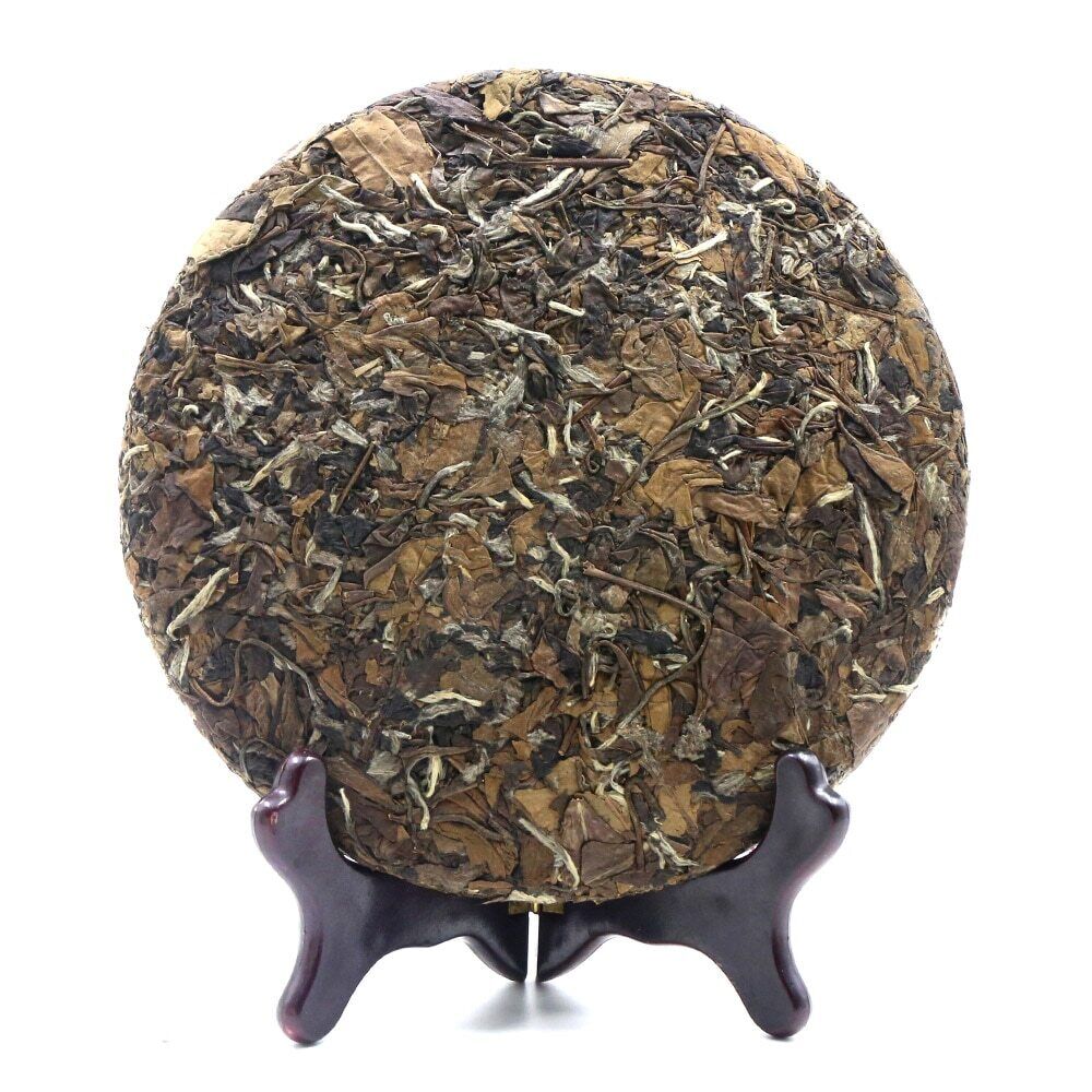 2017 Shuanghe CHinese White Tea Old Bai Cha Tea Leaf Cake 300g
