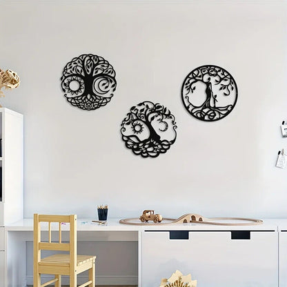 Tree Of Life Wall Art Decor, Metal Tree Of Life Wall Decor Garden Sculpture