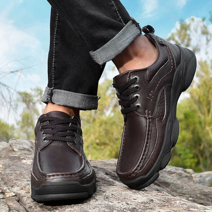 Genuine Leather Men Shoes Outdoor Comfortable Casual Shoes Flats Loafers