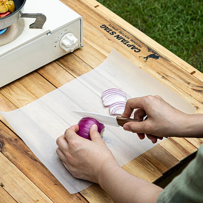 Disposable Cutting Board Mat Plastic BPA Free Non-Slip Chopping Block Pad Sheets