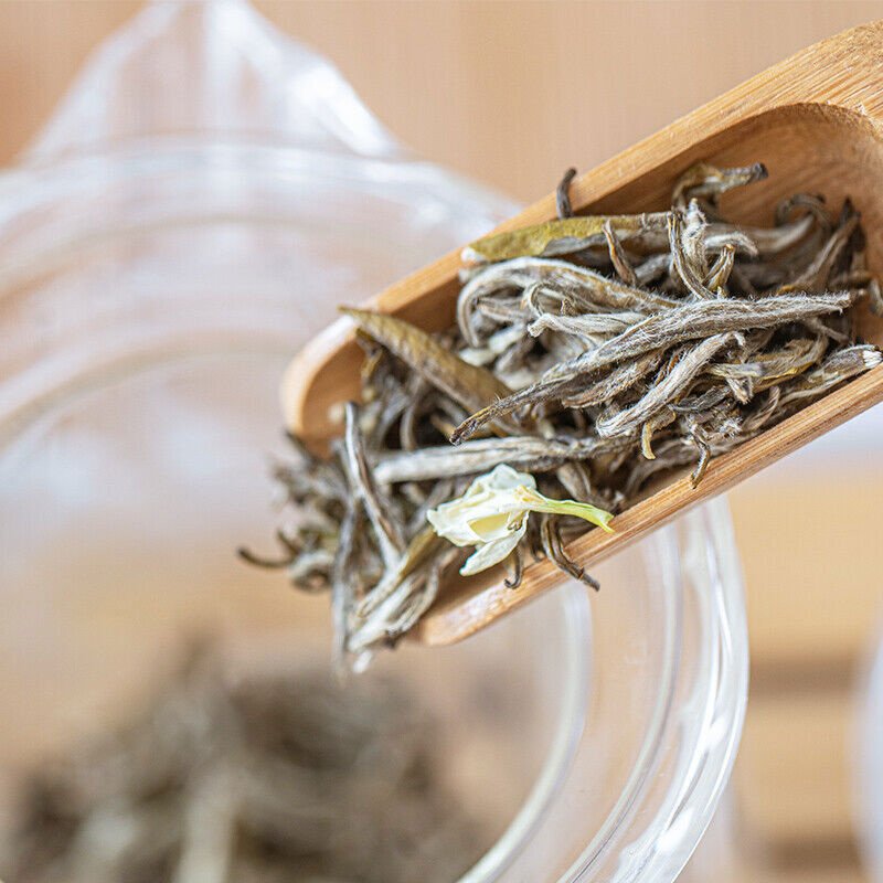 张一元茉莉花茶针王50g/袋 茉莉花针状花茶 Jasmine Tea Scented Tea Chinese Herbal Tea Needle Tea