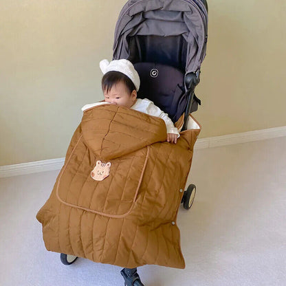 Baby Stroller Blanket Winter Newborn Trolley Wrap Quilt Kids Sleeping Bag