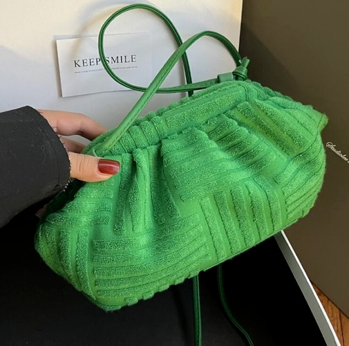 women towel embossed clutch bag handbag clutch bag capacity striped bag