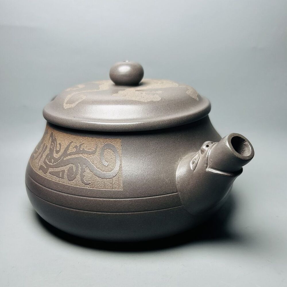 Vintage Chinese Yixing Purple Clay Teapot Zisha Ceremony Fashion Nice Teaware