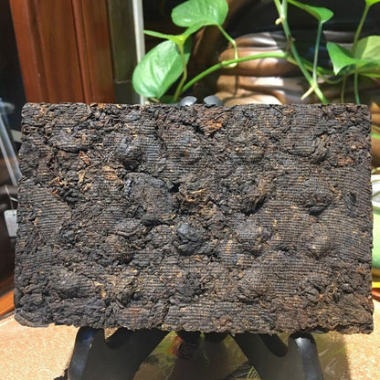 Lao Cha Tou * 2011 Menghai Dayi Lao Cha Tou Tea Pu'er Shu Ripe Pu-erh Brick 250g