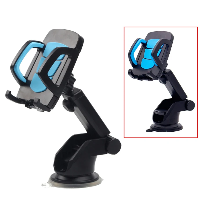Sujetador de Telefono Soporte Universal Sostenedor Ajustable 360° Autos Carro