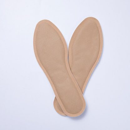 1 Pair Wormwood Foot Warmers Self-heating Insole Foot Caring 艾草自发热鞋垫暖脚宝暖足宝一次性自发热