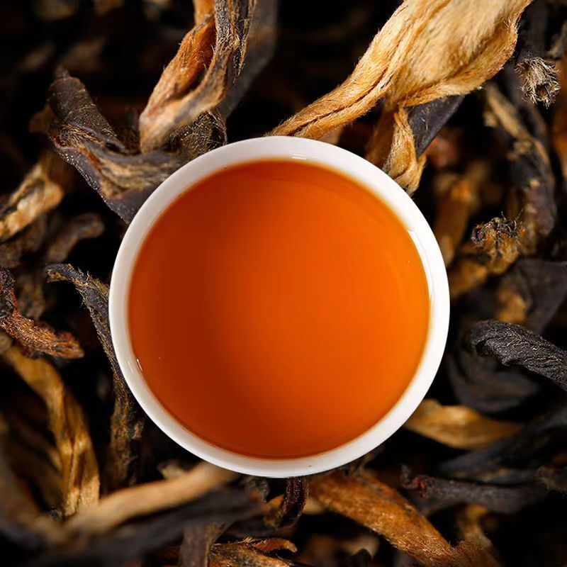 500g Dianhong Black Tea Fengqing Golden Buds Tea Dian Hong Black Tea Loose Leaf