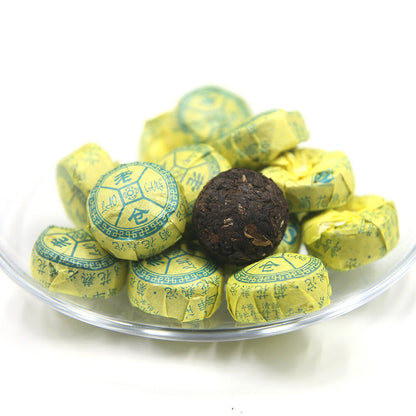 Ripe Mini Pu Erh Tuo Cha Tea Laocang 2015 Yunnan Tuocha Tea Chrysanthemum Aroma