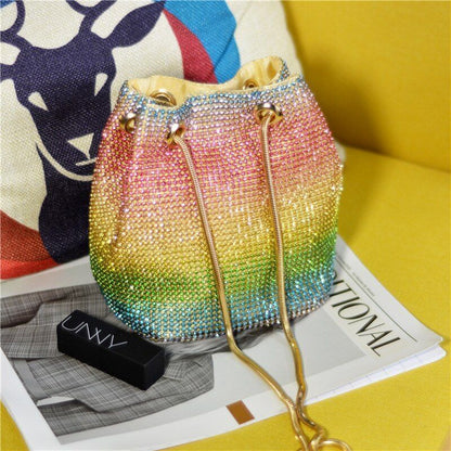Luxury Handbag Bag Diamond Shoulder Chain Evening Summer Crossbody 13*16*11 CM