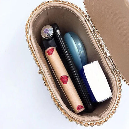 Diamonds Basket Evening Clutch Bags Women Handbags Ladies Wedding Party
