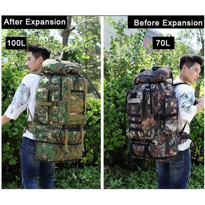 Military Tactical Backpack Army Bag Hiking Men Rucksack Camping Sports Bags