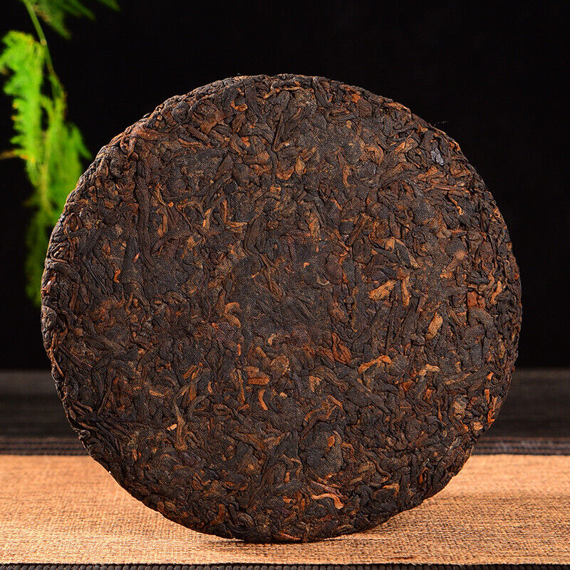 250gTop Yunnan Pu'er Ripe Black Tea Pu-Erh Tea Cake Premium Old Tree