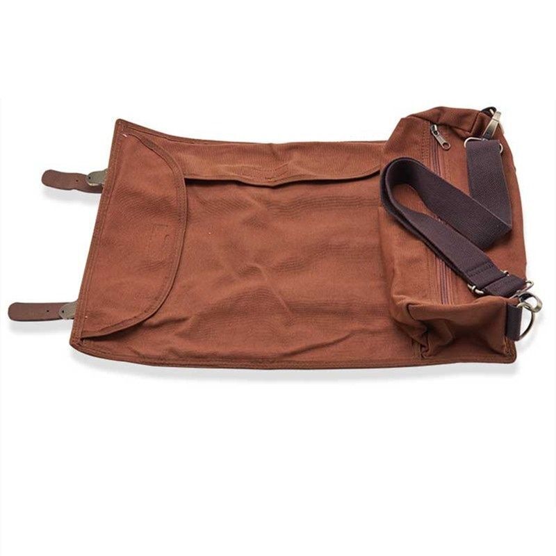 Bar Bartender Carrying Bag Canvas Tool Kit Cocktail Shakers Storage Bag 35x45cm