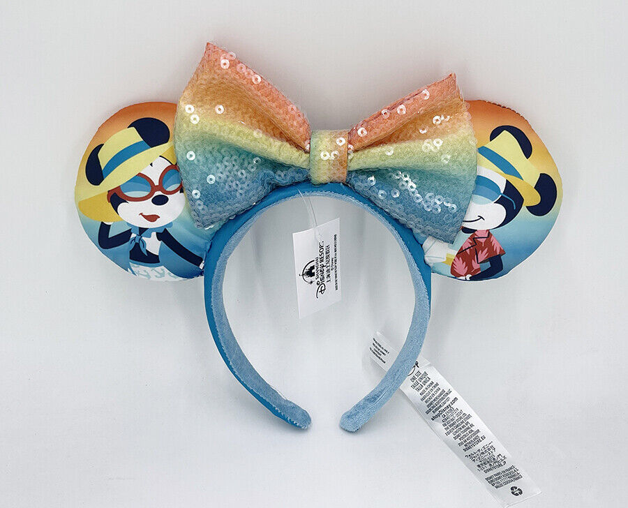 Costume Mickey Cruise Line Hat Minnie Mouse Ears Disney Parks Headband 2022