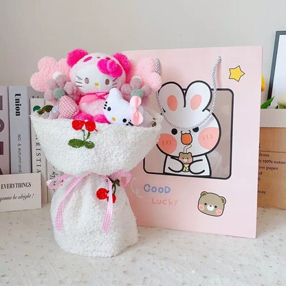 SANRIO PLUSH BOUQUET HELLO KITTY | Handmade | EASTER Basket | Birthday