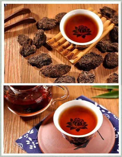 Organic Pu'erh Tea Pu'erh Flavor Tuocha Lose Weight Green Yunnan Mini Puer Tea Black-