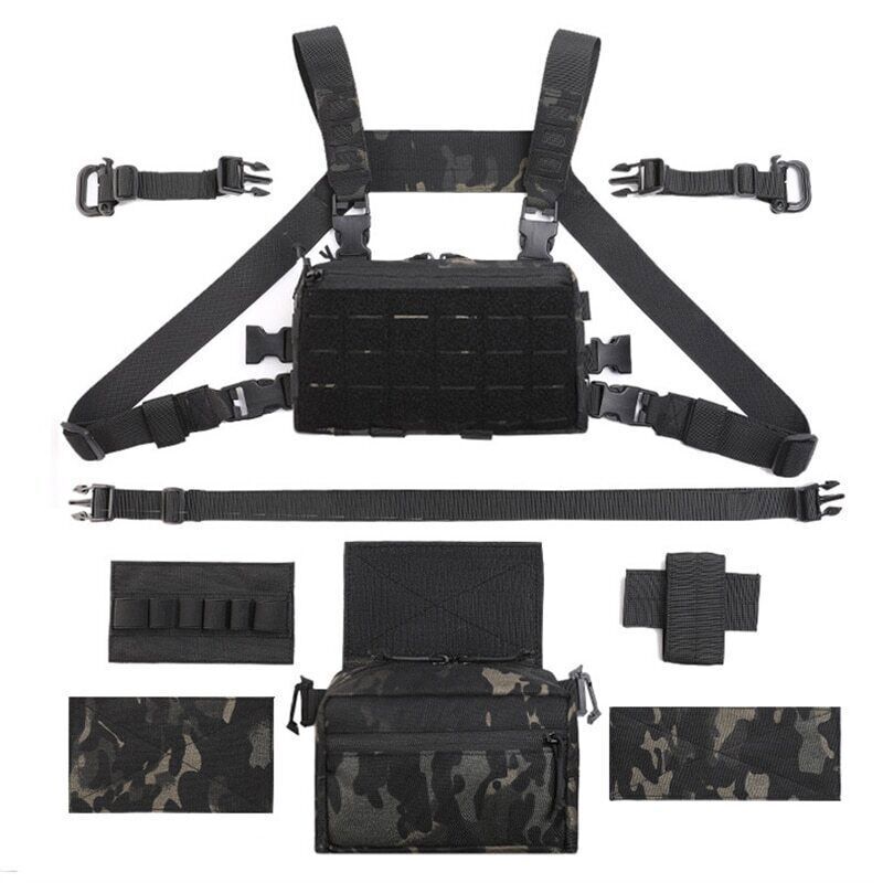 Outdoor Tactical Hunting Chest Bag Men Nylon Camping Daily Hiking Backpack