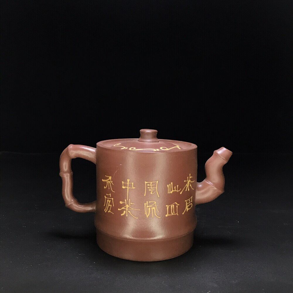 vintage chinese yixing purple clay teapot zisha ceremony teaware collection rare