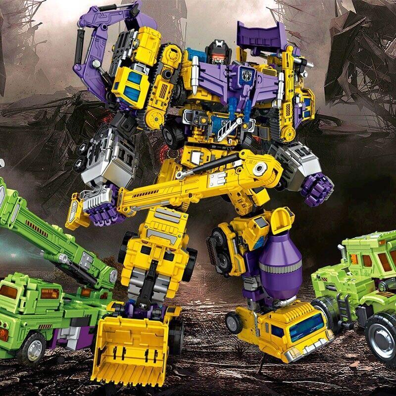 Set Nbk Oversized Devastator Transformation Gravity Builder Figure Toy Kids