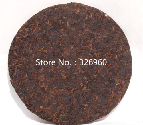 357g Ancient Tree Laobangzhang Black Tea Yunnan Cooked PuErh Tea Cake Pu-Erh Tea