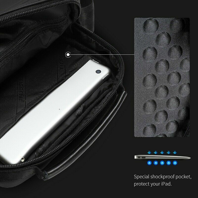 High Quality Waterproof Shoulder Bag For 9.7" iPad Mini Business Crossbody Bags