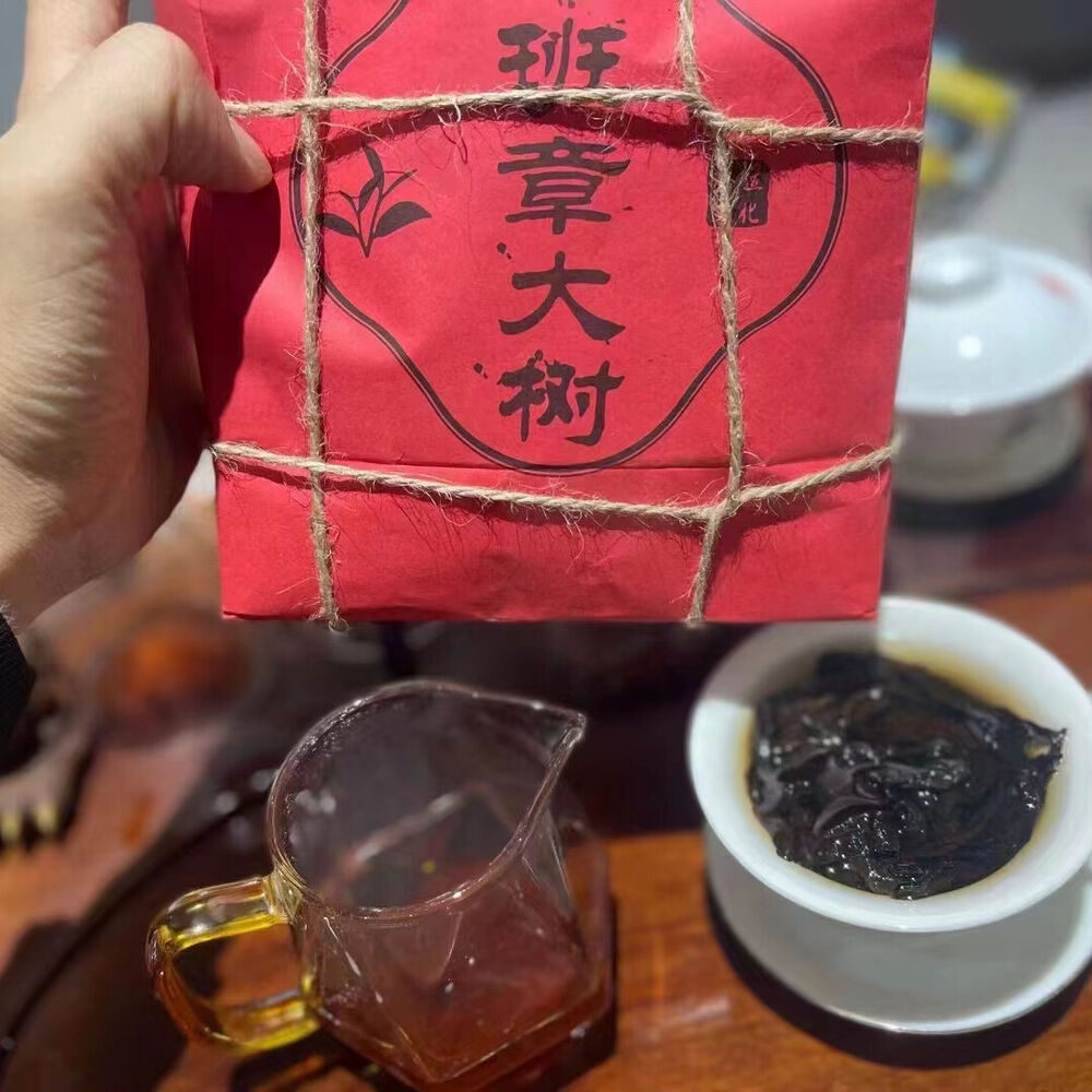 300g Yunnan Old Sheng Pu-erh Tea 2000 Banzhang Big Tree Loose Leaf Raw Pu'er Tea