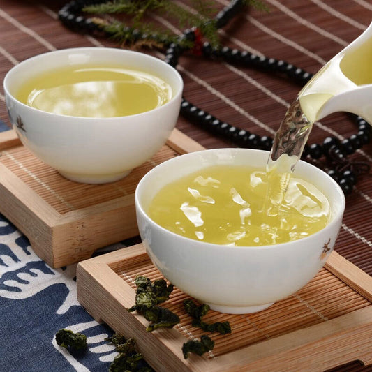 Milk Oolong Chinese Green Leaf Tea Jinxuan Oolong Alishan Oolong Tea 250g
