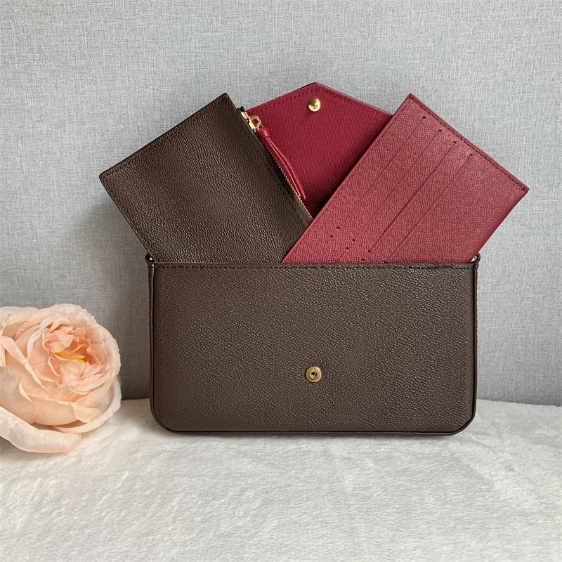 Genuine Leather Shoulder Bag Purse Single Chain Fashion Red/ Pink Messenger Bags