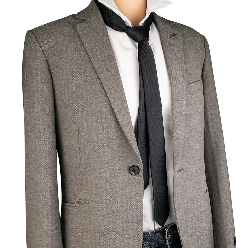 Men Casual Necktie 4cm Silk Solid Twill Ties Classic Women Lounge Suit Accessory