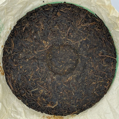 Pu'er tea, 2006, Mengsha, Yunnan Pu'er seven seed cake, Yunnan Pu'er seven seed cake, 357g, raw