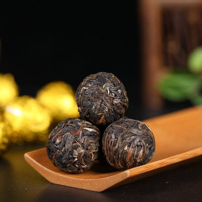 Handmade pearl BuLangShan puerh tea mini Raw pu-erh tuo tea Uncooked puerh tea
