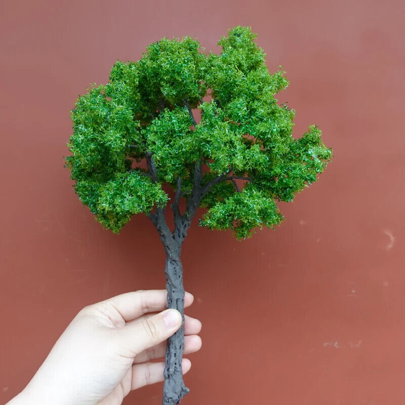 Tree Model 30cm Boutique G Scale Green Wire Military Sand Table Layout Materials
