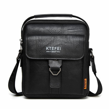 Men's Business Faux Leather Shoulder/Messenger Bag 8" Handbag Outdoor Sport Bag
