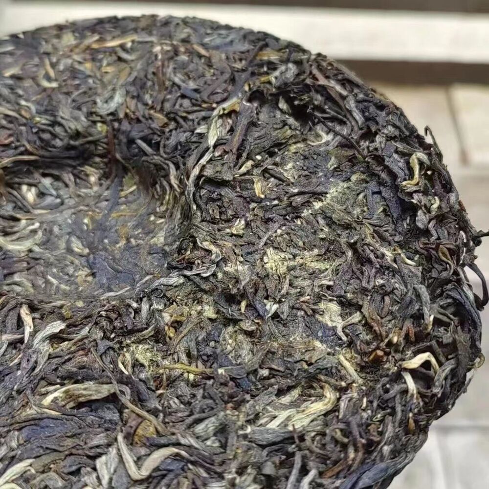 357g Yunnan Puerh Raw Tea 2023 Bingdao Golden Seal Raw Pu'er Tea Cake Pu-erh Tea