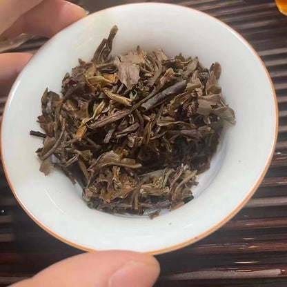 357g Yunnan Old Raw Puerh Tea Banzhangwang Sheng Pu-erh Tea Cake Pu'er Tea