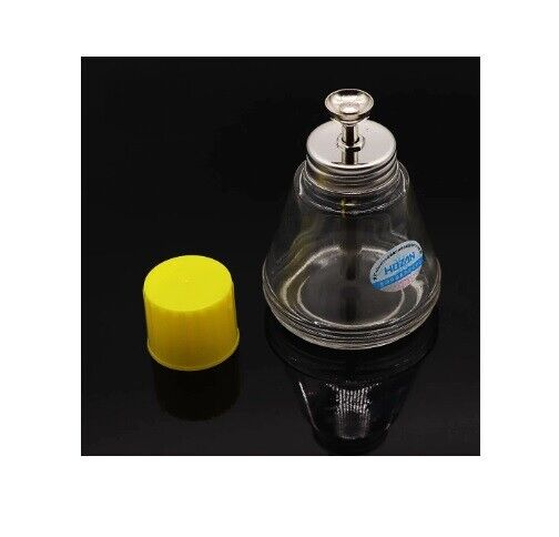 Nail Art Pump Dispenser 150ml Glass Tube Liquid Alcohol Containers Empty Bottles