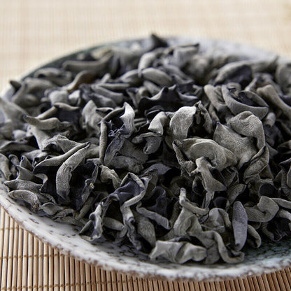 Dried Mushroom Black Fungus Wood Ear Black Jelly Mushroom Waxy ear