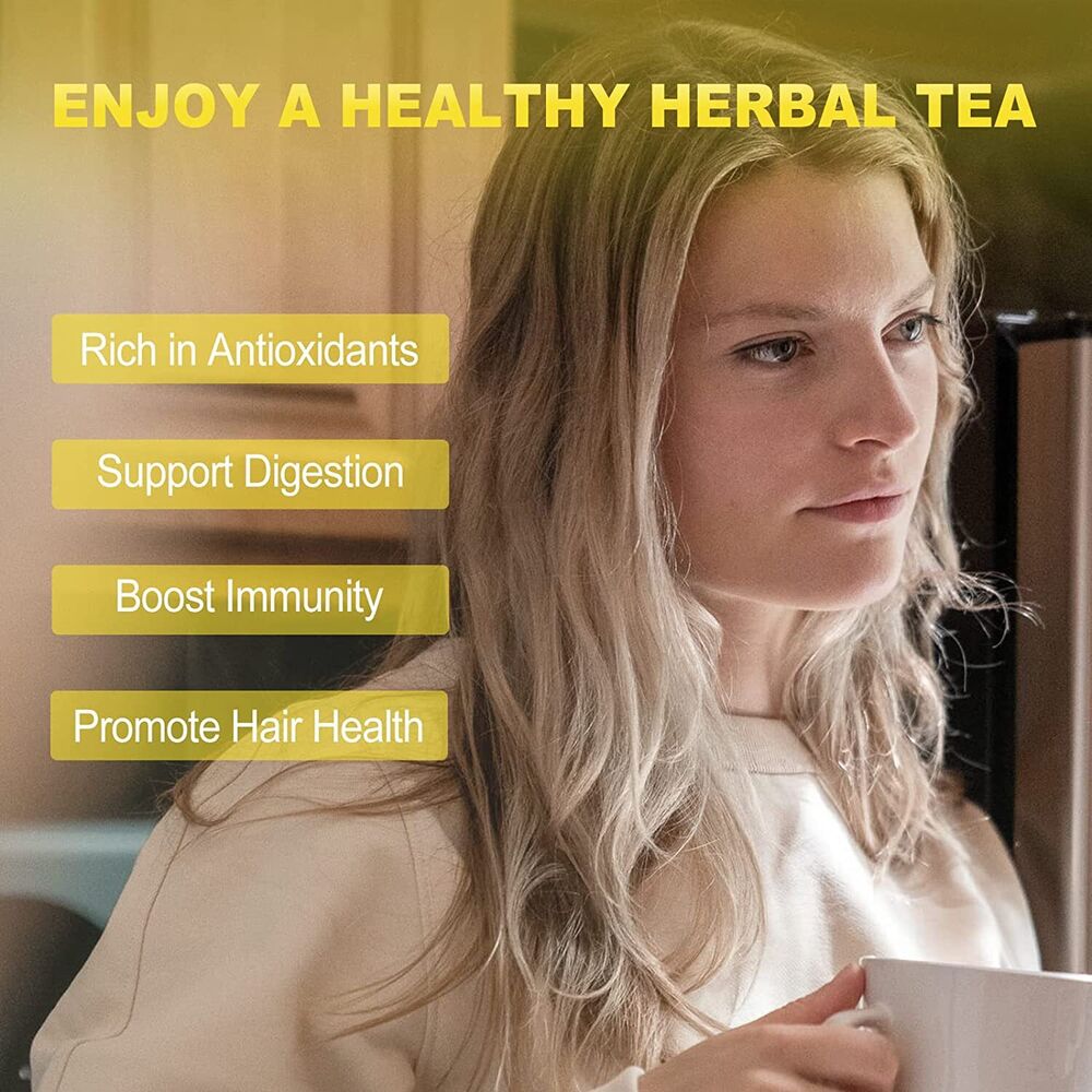 2023 FullChea Burdock Root Tea Bags 40 Teabags 2.5g/bag Premium Herbal Tea