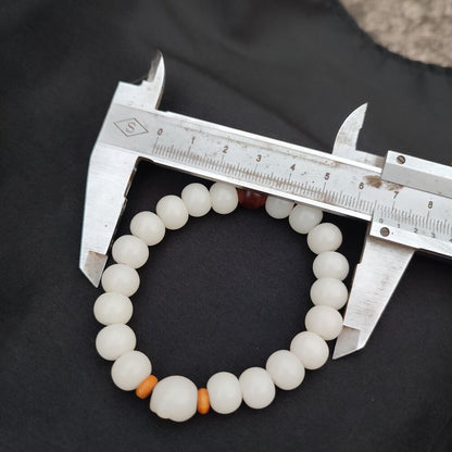 Tiny Cute Cat Love Buddha Pray Rosary Pipal Tree Bodhi Bead Bracelets Woman