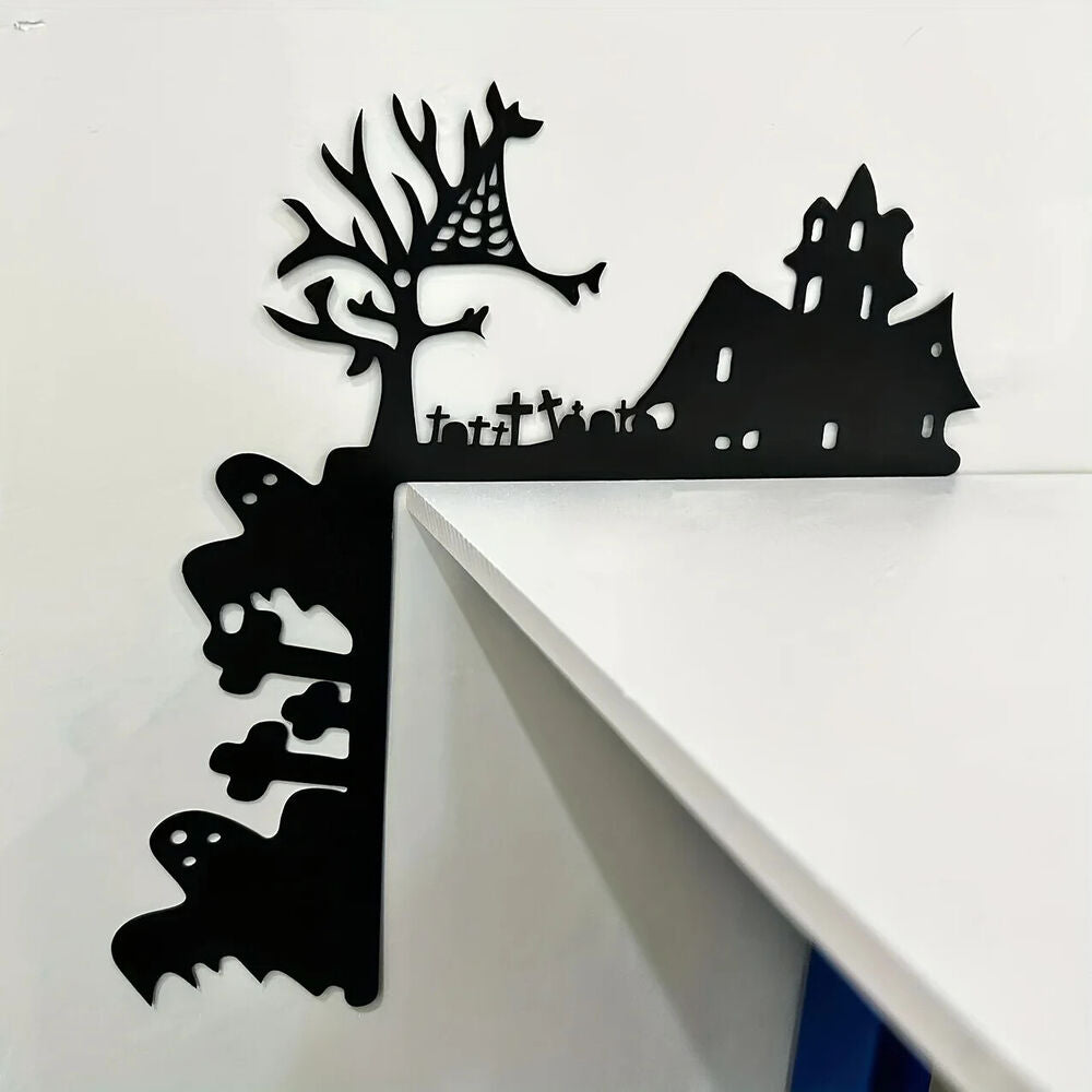 1pc, Halloween Party Door Hanging Door Corner Art, Decorative Ornaments