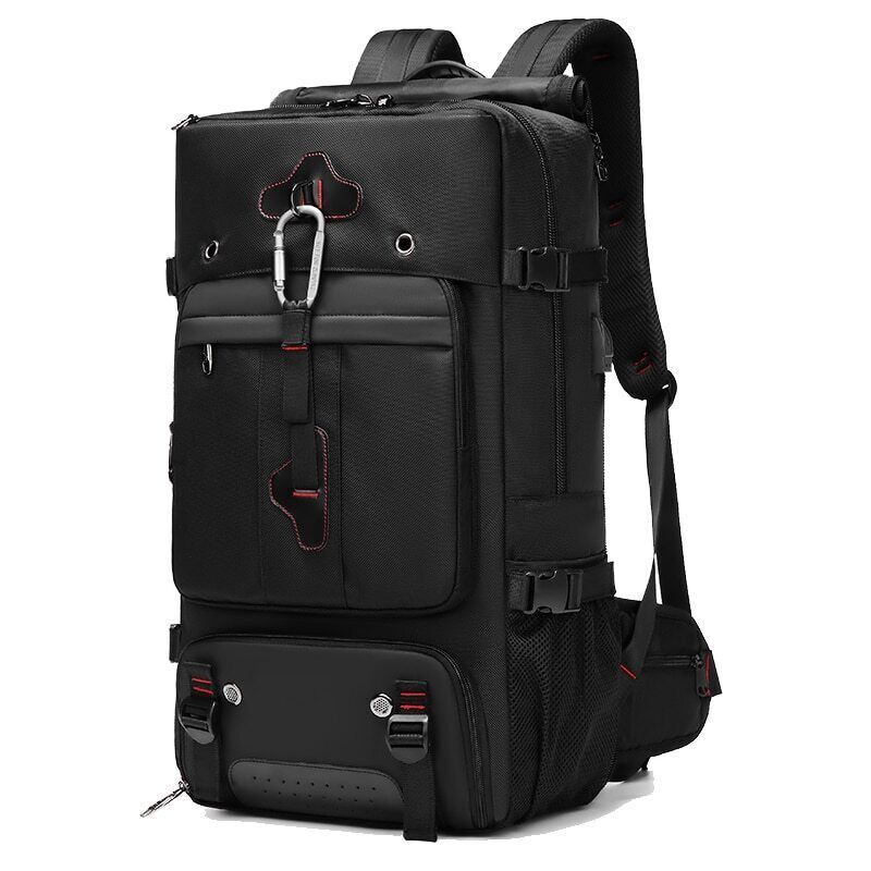 New Men's Travel Bag Backpack Luggage Bag Hiking Outdoor Mountaineering Bag