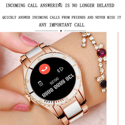 Bluetooth Smart Watch Women Heart Rate Monitor Sleep Tracker for iPhone Android