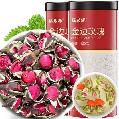 Yunnan Phnom Penh Rose Tea Double Red Rose Dried Rose Bud Herbal Tea 100g