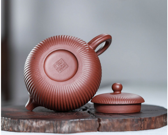 Chinese xishi pot marked on sales purple clay kungfu tea pot big promotion China
