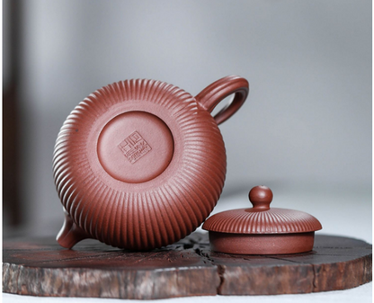 Chinese xishi pot marked on sales purple clay kungfu tea pot big promotion China