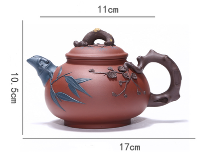 Chinese Yixing Zisha Clay Handmade Exquisite Teapot #8885522