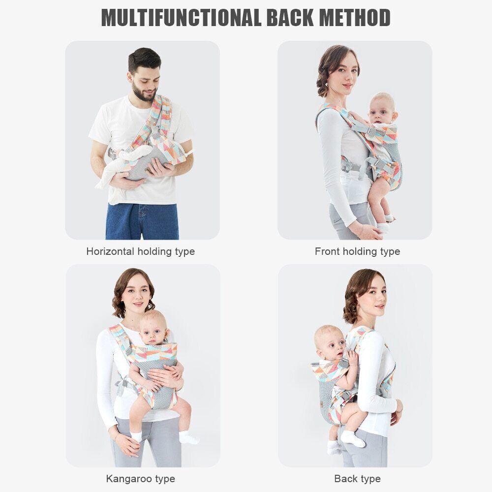Baby Carrier Bag Portable Backpack Newborn Toddler Front Back Sling Baby
